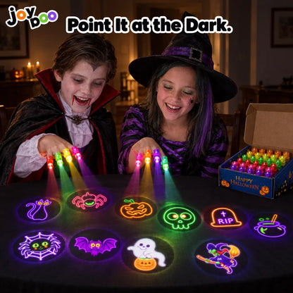 Halloween LED Finger Lights for Kids · 36-Pack