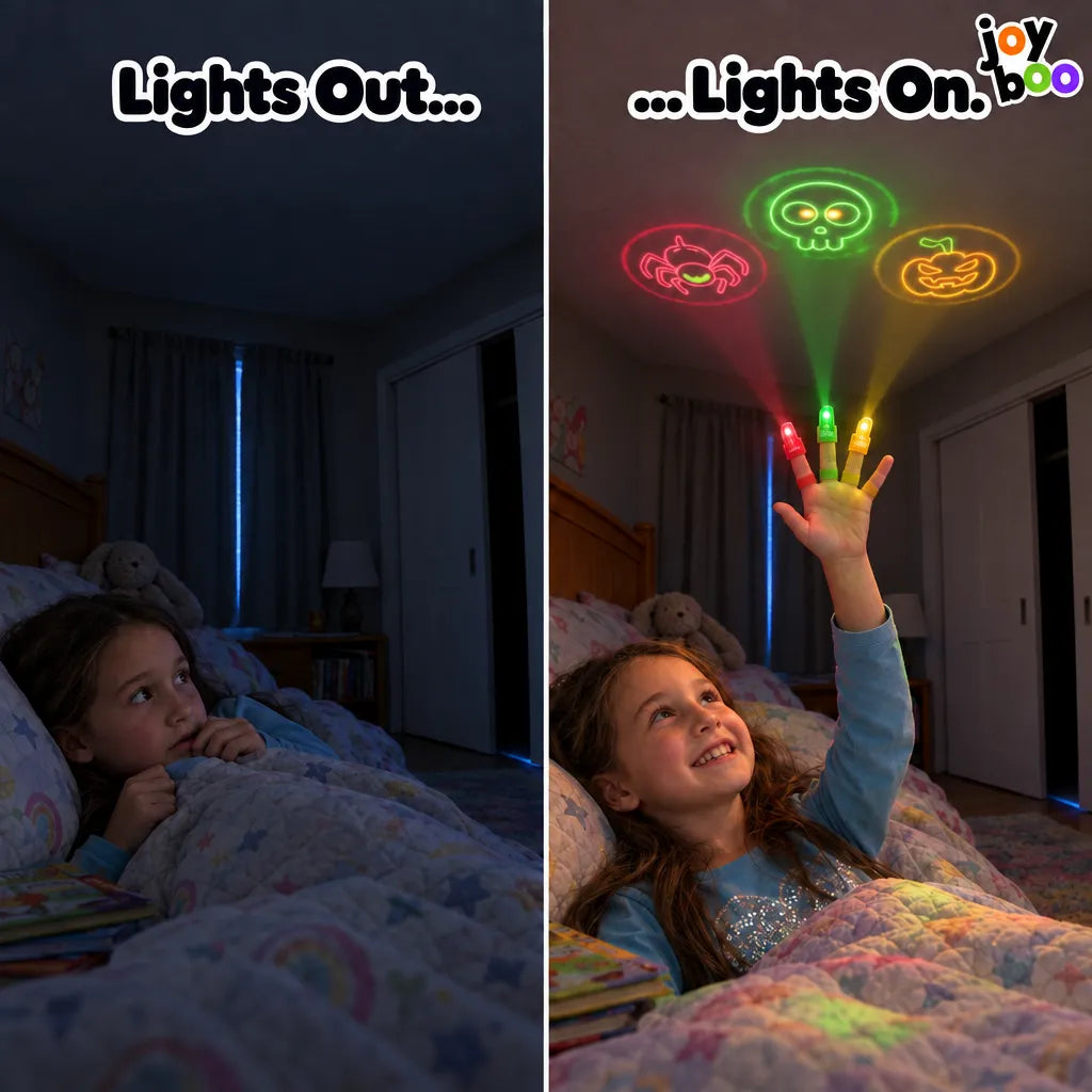 Halloween LED Finger Lights for Kids · 36-Pack